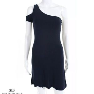 TART Beautiful Black 1-Shoulder Flirty Skirt Dress